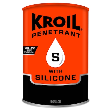 Kroil 5 Gallon Penetrant with Silicone (known as SiliKroil), Multiurpose, Rust Loosening, Penetrant SK051